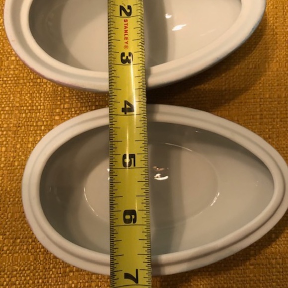 Old, Vintage, Antique Porcelain Covered Egg Jewelry / Keepsake Box - Picture 12 of 13